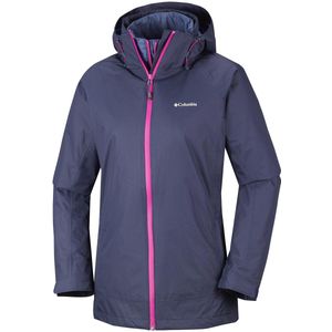 Columbia On The Trail Interchange Jacket - dames - 3-in-1 winterjas - maat S - paars