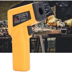 Infraroodtemperatuurpistool met een Meting van -50 ℃ Tot 530 ℃, Nauwkeurige Contactloze Industriële Thermometer voor Mechanische Onderhoudsgebieden met Snelle Meting van 0,5 S,