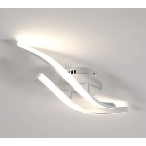 Delaveek-Moderne Aluminium LED Plafondlamp - 18W -Neutraal licht 4500K-Lengte 52cm-Wit