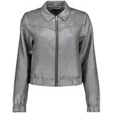 Red Button Blazer Bomber Metalic Srb4654 Grey Dames Maat - S