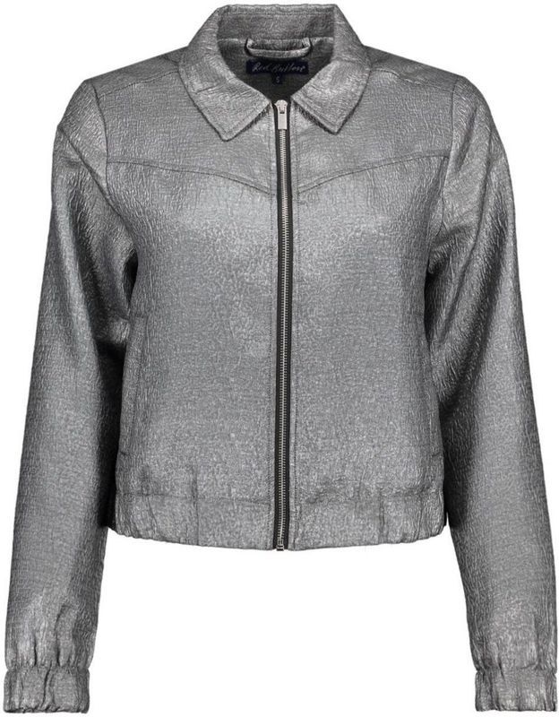 Red Button Blazer Bomber Metalic Srb4654 Grey Dames Maat - S