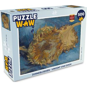 Puzzel Zonnebloemen - Vincent van Gogh - Legpuzzel - Puzzel 500 stukjes