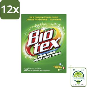 Biotex Handwas & Inweek Poeder 720 gr - Voordeelverpakking - 12 stuks - Biotex - Waspoeder