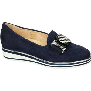 Softwaves -Dames - blauw donker - ballerina's & mocassins - maat 39.5