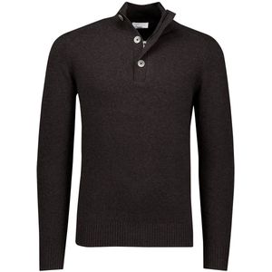 Gentiluomo - Trui - Bruin - Normale Fit