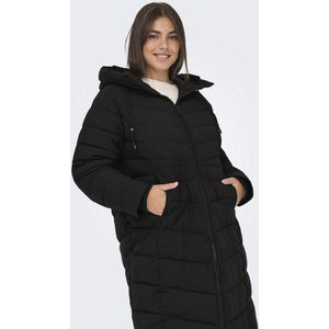 ONLY CARMAKOMA - Jas - Doorgestikte Stof - Capuchon - Plus-Size