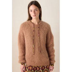 Sissy-Boy - Bruine mohair trui