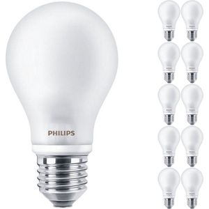 Voordeelpak 10x Philips Corepro LED Lamp E27 Peer Mat 7W 806lm - 827 Zeer Warm Wit | Vervangt 60W
