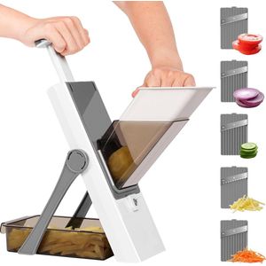 Nicer Dicer - Mandoline - Groentesnijder - Groentehakker - Slicer Dicer - Mandoline Keukensnijder - Allessnijder - Uiensnijder - Mandoline Snijder -