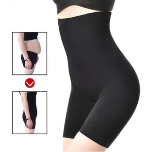 Shapewear voor billen, buik en dijen - corrigerend ondergoed high waist - zwart - maat M/L