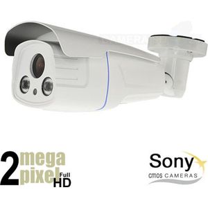 Beveiligingscamera - Full HD - 4 in 1 Camera - 60m Nachtzicht - Motorzoom Lens - Sony CCD Sensor - Binnen & Buiten Camera