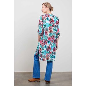 DIDI Dames Tunic Chill in Offwhite with Floral Medley print maat 42