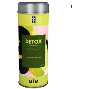 Mim and More Tea Detox Afslank Tea - Ananas Groene Thee Matcha 50 gr Feridun Kunak
