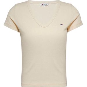 Tommy Jeans - Dw0dw17385 - T-shirt - Korte Mouwen - V-hals