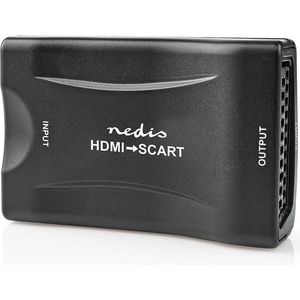 Nedis HDMI™ Converter HDMI™ Input SCART Jack 1-Weg 1080p 1,2 Gbps ABS Zwart (0.09  - HDMI