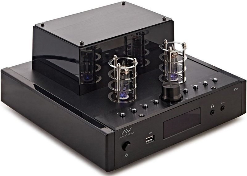 AVCOM HiFi buizenversterker met Bluetooth