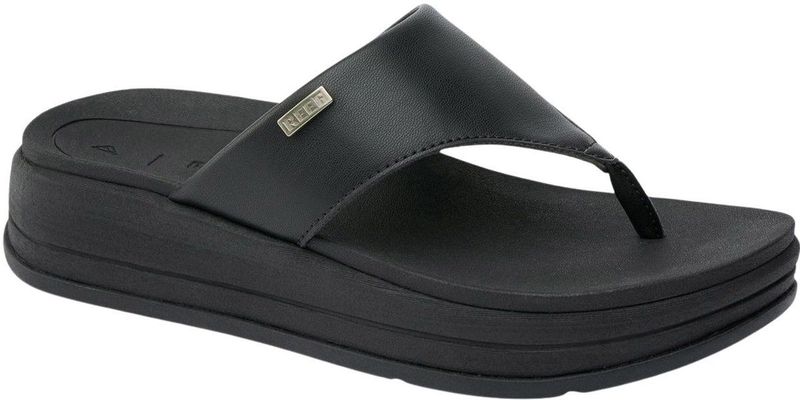 Reef - Aura Serenity - Slipper - Black - Synthetisch - Rubber Zool