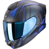 Scorpion EXO-530 Theras Matt Black Blue - Integraalhelm - Maat S - Motorhelm - ECE 22-06 gekeurd