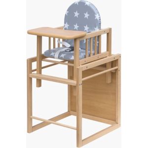 Cabino Kinderstoel Kubus Naturel