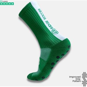 Bridge Soccer Wear - Gripsokken Voetbal Groen - Voetbalsokken - Sportsokken - Unisex - Grip - One Size