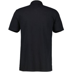 Lerros - 25432041 - Polo - Zwart - Lange Mouwen