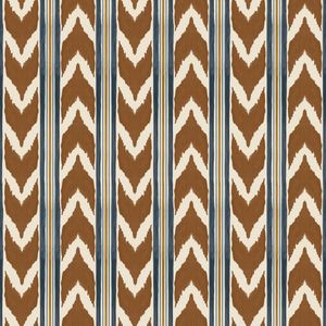 Behang Edgy Ikat bruin