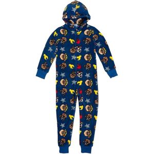 Paw Patrol - Jumpsuit - Blauw - 100% Polyester Microfleece