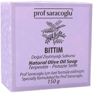 Prof Saracoglu - Natuurlijk Pistache Terpentijn Olijf Olie Zeep 250gr