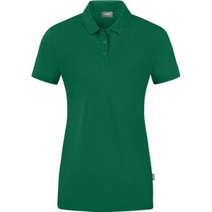 Jako Doubletex Polo Dames - Groen | Maat: 38