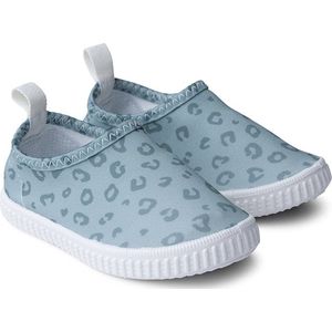 Swim Essentials Antislip Waterschoenen Kinderen - Groen Panterprint - Maat 22 - Valt 1 maat kleiner