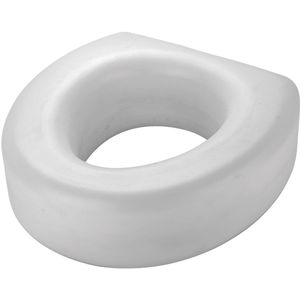 MSV - WC Bril - Verhoogd - Toiletbril - Wit - LDPE