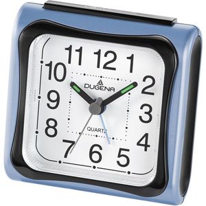 Kwartswekker met sluipende seconde, wekherhaling en wijzerplaatverlichting - Modern ontwerp, geruisloos en betrouwbaar