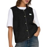Only - Onlbaby Life Teddy - Gilet - Nomad/leo - Dames