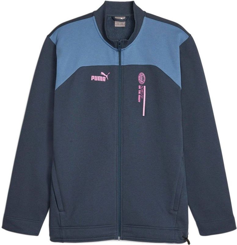 Puma - ACM FtblCulture - Jas - Dark Night-Deep Dive - Uniseks, Sportkleding van Hoogwaardige Materialen