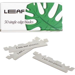 Leaf Shave Single Edge Mesjes 50 Stuks