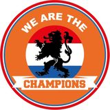 30x stuks Holland bierviltjes - we are the champions - oranje / Nederland fan / supporter versiering - Ek/ Wk voetbal onderzetters