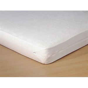 Zavelo Matrasvernieuwer Badstof Wit - 90 x 200 cm - 1 Persoons - 100% Badstof/Katoen