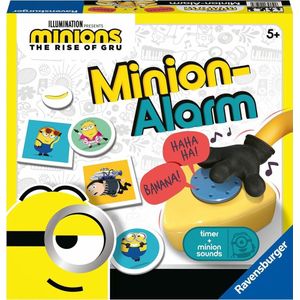 Ravensburger Minions Alarm - Kinderspel | Leeftijd 5+ | 2-6 spelers | Elektronische timer | Grappige Minions-illustraties