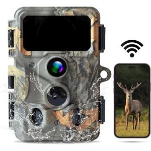 Equivera Wildcamera - wildcamera voor buiten - buitencamera met nachtzicht - wild camera