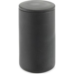 Serax Bertrand Lejoly Cose potje met deksel porselein D7cm H12.6cm donkergrijs