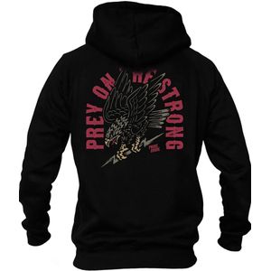 PRIDEorDiE PREY ON THE STRONG Hoody Zwart - XXXL