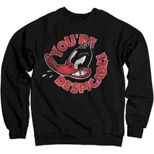 Looney Tunes Sweater/trui -S- You're Despicable Zwart