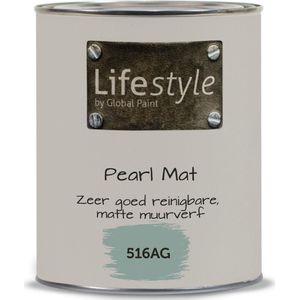 Lifestyle Pearl Mat - Extra reinigbare muurverf - 516AG - 1 liter