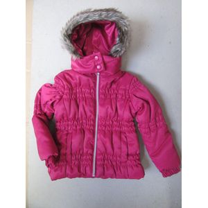 petit bateau , jurk , strandkleedje , fuchia , vissen , 4 jaar  102