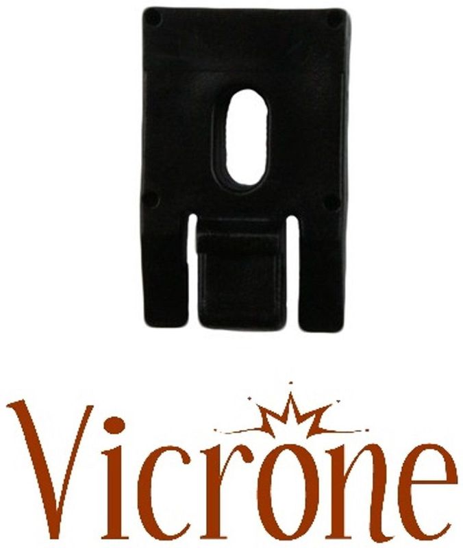 Vicrone - Plafondsteun - Zwart - Aluminium Gordijnrail - 4 Stuks