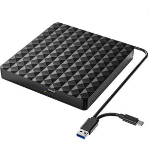 DVD Speler Laptop - Externe DVD Speler voor Laptop met Hoge Snelheid - DVD Speler Portable met Stille Werking