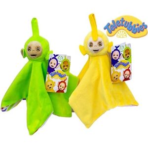 Teletubbies Knuffeldoek - Geel - Laa Laa - 27x27 cm