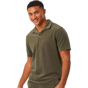 Björn Borg Borg Badstof Polo - Olijfgroen