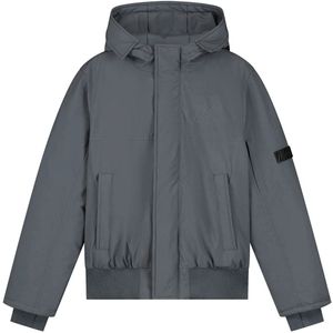Malelions - Kids Padded Softshell Jacket - Anthraciet - Gewatteerde Jas