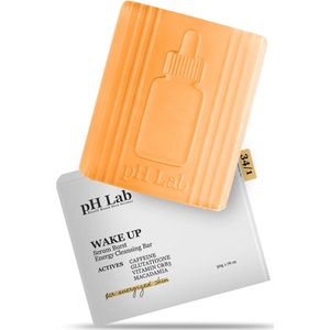 Ph Lab - Wake Up Facial Cleansing Bar, Cafeïne Zeep Effectieve Wallen Verminderende Zeep 1 stuk van 50g, Korean Skincare